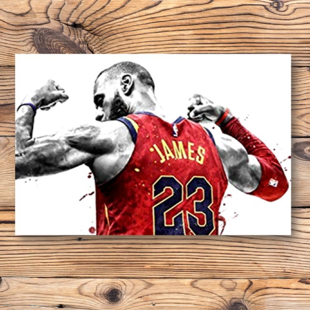 LeBron James Refrigerator Locker Magnet